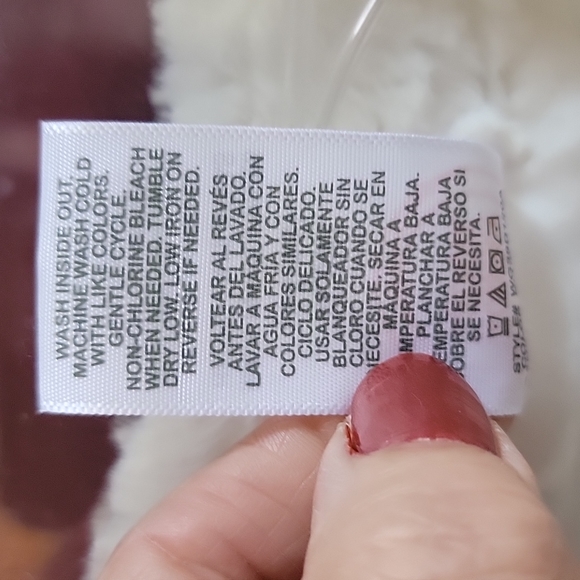 Wonder Nation White Soft Fleece Vest XL 14/16 - Picture 10 of 11